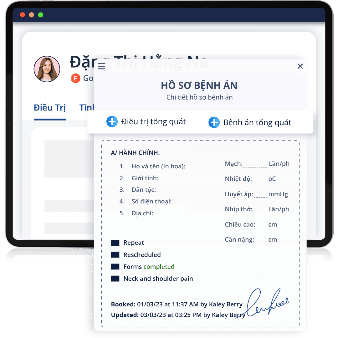 lập kế hoạch phòng khám bác sĩ gia đình